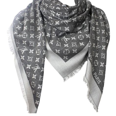 louis vuitton scarf womens black